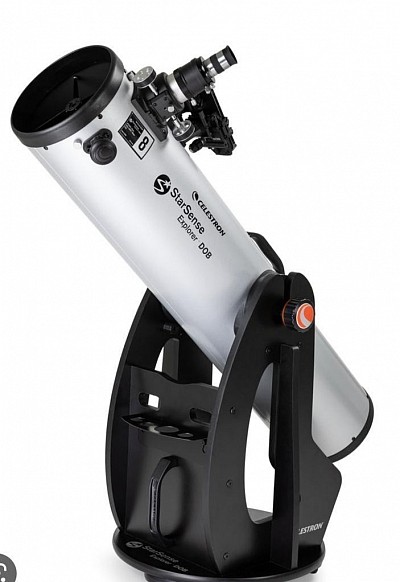 My own Telescope Celestron 200p Dobsonian (image credit Lee Shephard)