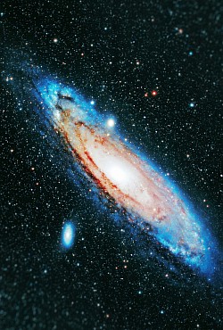The incredible Andromeda galaxy (image credit Unsplash)