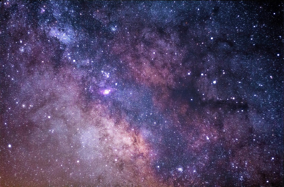 Night sky from dark location with no light pollution (image credit Unsplash)