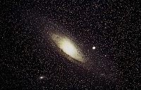 The andromeda galaxy ( image credit NASA)