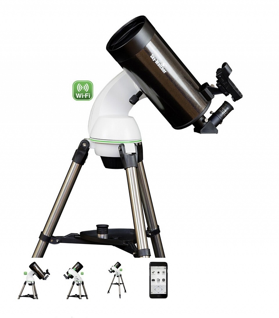 Sky-Watcher SkyMax-127 AZ-Go2 Maksutov-Cassegrain Telescope with GoTo mount (Image credit astroshop)