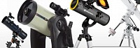 Array of  telescopes  set up (image credit unsplash)