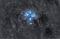 Pleiades star cluster (image credit unsplash